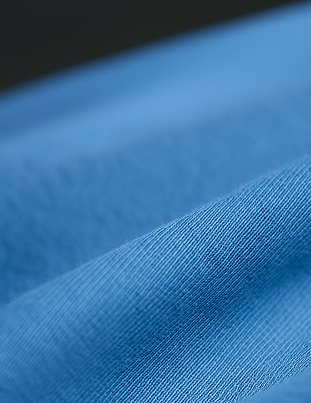 Blue Oversized Plain T-Shirt