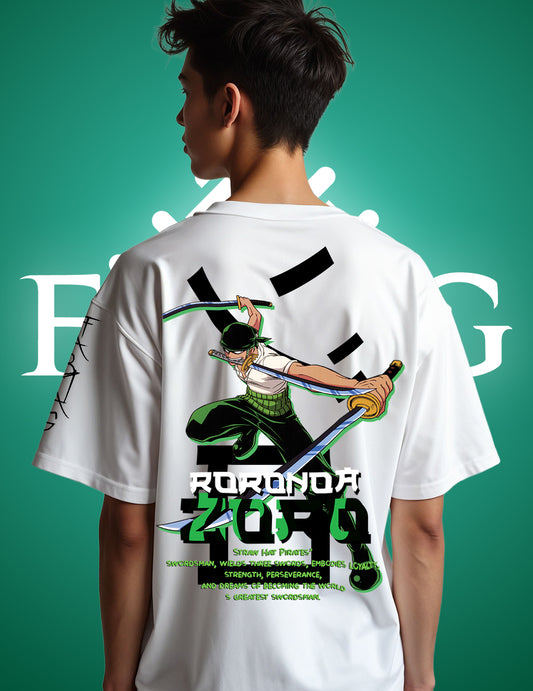 Steel & Spirit (Roronoa Zoro)  Oversized T-shirt